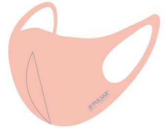 Picture of Pulsar AirGill Reusable Anti Covid-19 Face Mask - LARGE - Blush Pink - [PR-SDM3-BSH-L] - (DISC-W)