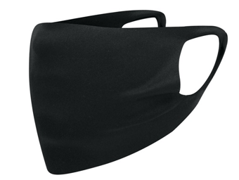 picture of Casual Classics Washable & Reusable One Piece Stretch Black Mask - Pack of 50 - [AP-CR999-BLK]