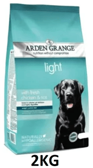 picture of Arden Grange - 2kg Light Chicken Dry Dog Food - [CMW-AGDL02]