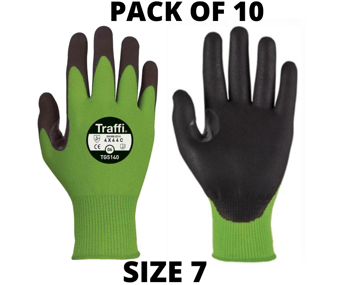 picture of TraffiGlove TG5140 Morphic 5 Cut Protection Handling Gloves - Size 7 - Pair - Pack of 10 - TS-TG5140-7X10 - (AMZPK)