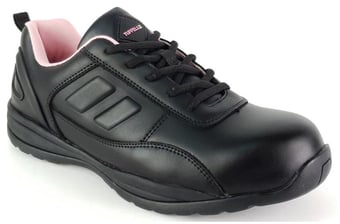 Picture of Tuffelle Maya Ladies Black S1P SRC Lightweight Safety Trainers - [GN-7766]