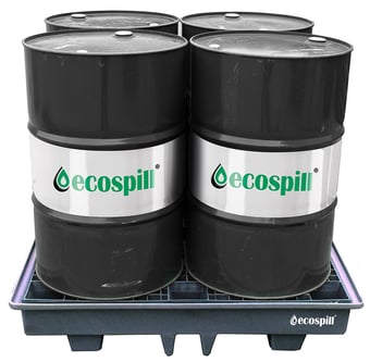 Picture of Ecospill Recycled 4 Drum Spill Pallet - [EC-P3201280B] - (HP)