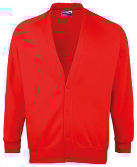 picture of Maddins Kids Coloursure Cardigan - Red - RLW-MD04BREDD