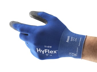 picture of Ansell 11-618 Hyflex Polyurethane Foam Coated Gloves - Pair - AN-11-618