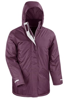 picture of Result Core Waterproof Winter Parka - Burgundy Red - BT-R207X-BUR
