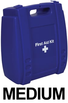 picture of British Standard Medium Catering First Aid Kit In Blue Box – [SA-K3133MD]