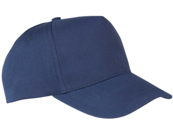 picture of Result Breathable Navy Blue Core Boston 5-Panel Printers Cap - BT-RC84X-NAVY
