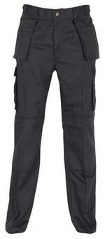 Picture of Absolute Apparel AA Utility Cargo Trousers - Short Leg Black - AP-AA755S - (DISC-R)