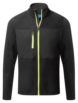 picture of Portwest EV476 - EV4 Stretch Fleece - Black - PW-EV476BKR