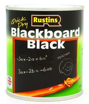 Picture of Speciality Paints - Quick Dry Blackboard Black - 100ml - [RUS-BLAB100] - (PS)