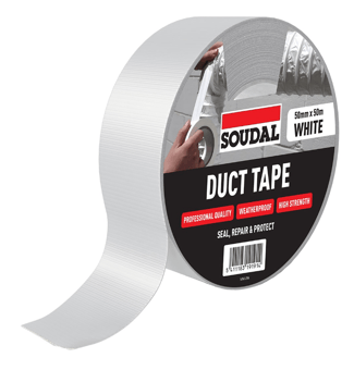 picture of Soudal Duct Tape - White - 50mm x 50m - [DK-DKSD167041]