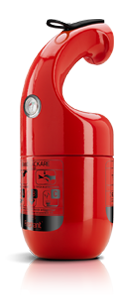 Picture of Firephant Fire 1kg Extinguisher - [FG-FIREPHANT-RED] - (DISC-R)