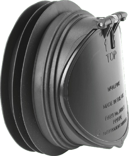 McAlpine ARB-1 Anti Back-Flow and Rodent Barrier Valve - [MLP-K08176]