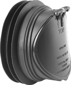 picture of McAlpine ARB-1 Anti Back-Flow and Rodent Barrier Valve - [MLP-K08176]