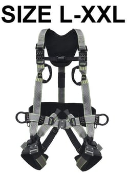 picture of Kratos Hybrid Airtech 5 Points Full Body Harness - Size L-XXL - [KR-FA1021501]