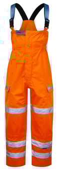 Picture of Pulsar Rail Orange Spec Waterproof Salopette - PR-PR504