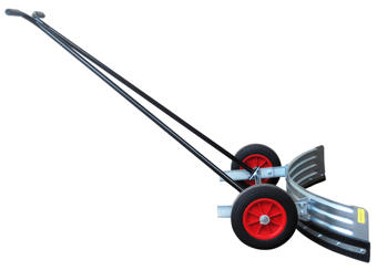 picture of Dub'l-lif Wheeled Squeegee Large Yard Scraper 46 Inch/117cm - [DBL-WHEEL46] - (HP)