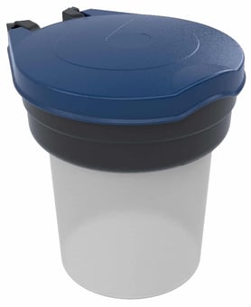 picture of Skipper Safety Dispenser - Blue Lid - [SK-DISP01-B]
