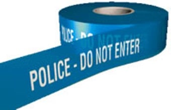 picture of Security Tape - Police-Do Not Enter- 75mm x 250m - [AS-SBT6]