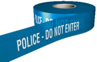 Picture of Security Tape - Police-Do Not Enter- 75mm x 250m - [AS-SBT6]