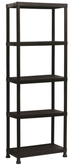 picture of Blackspur 5 Tier Plastic Shelving Unit - [BB-SU102]