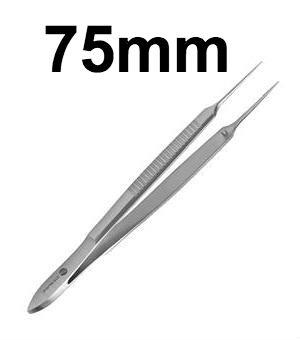 picture of Straight Tying Forceps - 75mm - 5mm Platform - 0.3mm Tips - [ML-D5592]