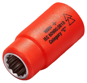 Picture of ITL - 1/2" Insulated Drive Socket - 13mm - [IT-01380]