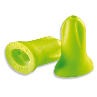 picture of UVEX - Hi-Com Lime Ear Plugs - SNR 24 dB - 200 Pairs - [TU-2112-100]