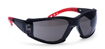 picture of Portwest PB32 - Wrap Around Pro Safety Glasses - Smoke - [PW-PB32SKR]