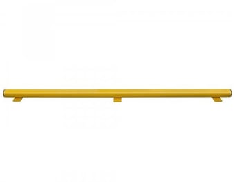 Picture of Black Bull Flex Impact Protection System HYBRID - Under-run Protection Bar Steel 2,050mmL - Outdoor Use - Yellow - [MV-203.29.733]
