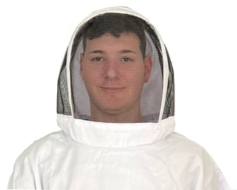 Picture of BeeKeeping Round Veil Hood - [BBE-BB-910]