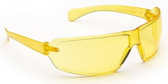 picture of Univet Zeronoise 553Z Yellow “K” Rated Anti-Scratch Lens Safety Spectacles - [UV-553Z.01.01.03]
