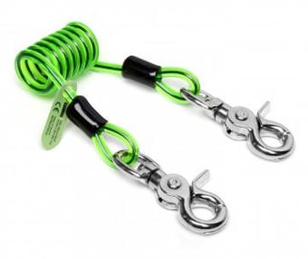 picture of NLG - Short Coiled Tool Lanyard - Quick Clip - Max Load 3kg - [TRSL-NL-101364]
