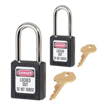 picture of Safety Padlocks - Set of Padlocks With Same Keys