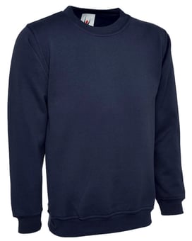 Picture of Uneek - Classic Sweatshirt - Navy Blue - UN-UC203-NVY