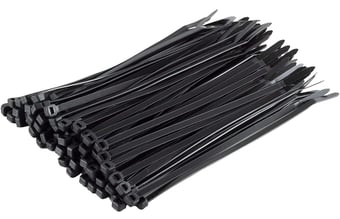 Picture of ProSolve Black Cable Ties - 900 x 9mm - Pack of 100 - [PV-PVCT900]