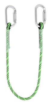 Picture of Honeywell Kernmantle Single Lanyard - 1.5m + Twist Lock Karabiner + Scaf Hook - [HW-1032337]
