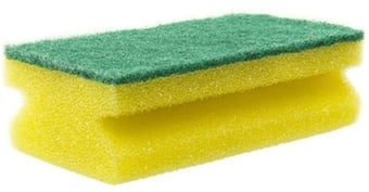Picture of Finger Grip Sponges - Yellow Base Green Top - Box Deal 24 x 10 - [IH-MCS-FGSGTYBRS] - (LP)