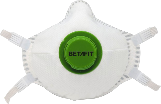 Betafit FFP3V Premium Moulded Respirator With Valve Small Fit - Box of 5 - [BTF-BF-3030VSF] - (DISC-R)