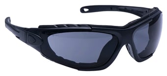 picture of Portwest PW11 - Levo Safety Glasses - Smoke - [PW-PW11SKR]
