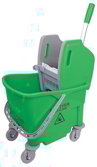 picture of Robert Scott 25L Buffalo Kentucky Mop Bucket & Wringer - Green - [CP-SI20141]