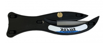 Picture of Shark Series Heavy Duty Black Safety Knife - No Hook Blade - [KC-SHARK-H/BLACK]
