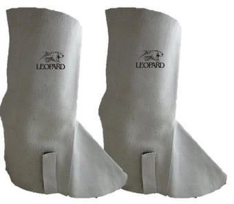 Picture of Leopard Chrome Leather Gaiters - 9 Inch - [MH-CG1060009]