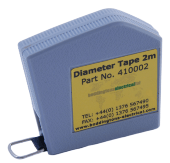 Picture of Boddingtons Electrical Diameter Tape - 6ft/2m Length 6mm Wide - [BD-410002] - (DISC-W)