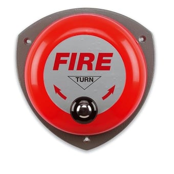 picture of Rotary Hand Bell - Bell sounds 60db alarm up to 35 meters - [HS-RHB]