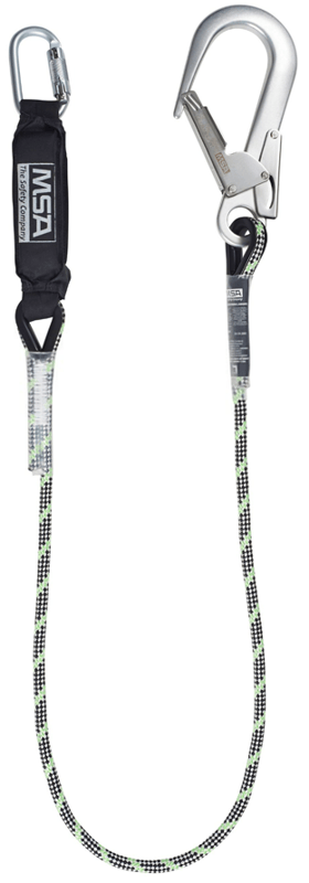 MSA Energy Absorbing Lanyard 1.8m Kernmantel Rope Single Leg - [MS-10185614]