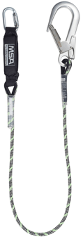 picture of MSA Energy Absorbing Lanyard 1.8m Kernmantel Rope Single Leg - [MS-10185614]