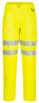picture of Portwest EC40 Eco Hi-Vis Trouser Yellow - PW-EC40YER