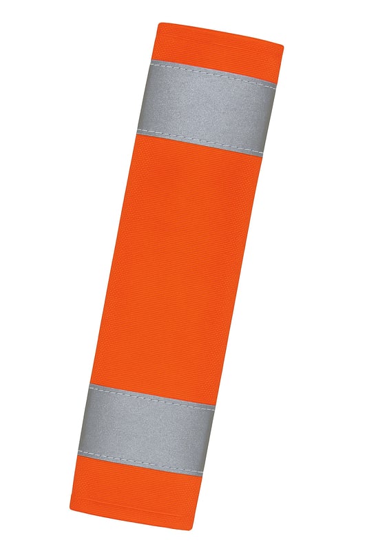 Way4Now Orange Hi Vis Car Seat Belt Cover [SHU-E-BC-01-O]