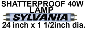 Picture of Sylvania BL368 40 Watts Shatter Resistant Lamp For Fly Killers - [BP-LS40WS-S]